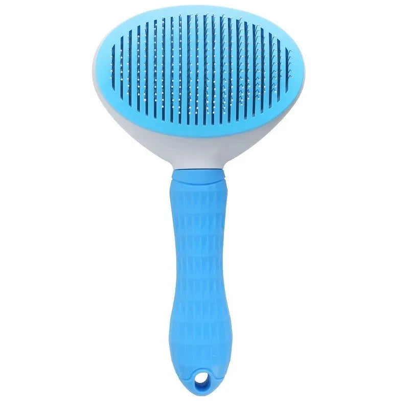 Self-Cleaning Pet Hair Brush – Grooming Comb for Dogs & Cats