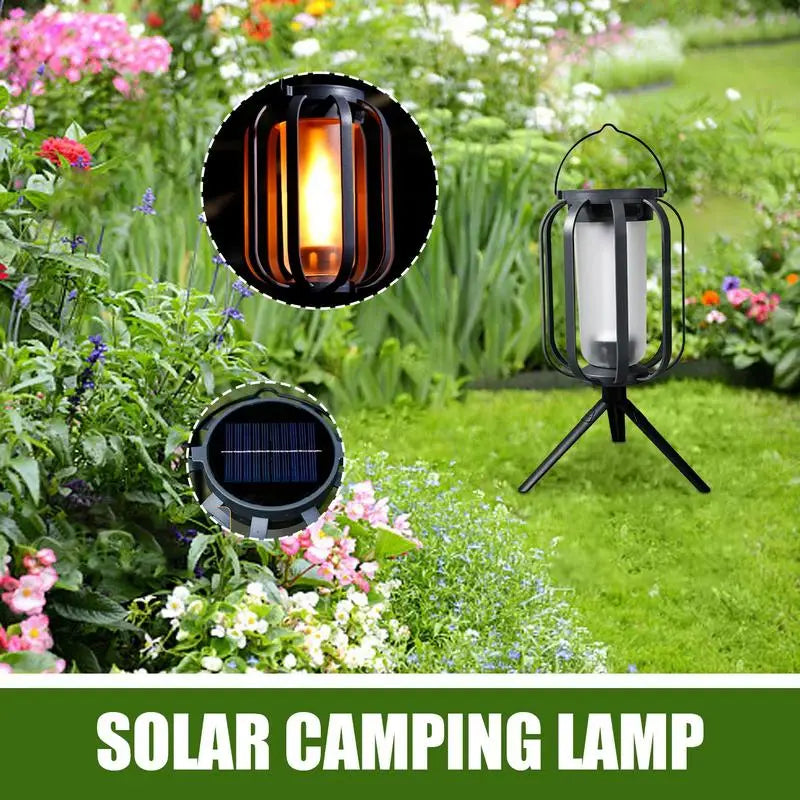 Solar Garden Lantern – Waterproof Outdoor Landscape LED Light for Patio, Yard & Christmas Decor