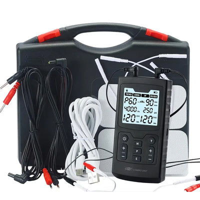 Electric Muscle Therapy Stimulator – High-Frequency IFT + RUSS + TENS + EMS Device