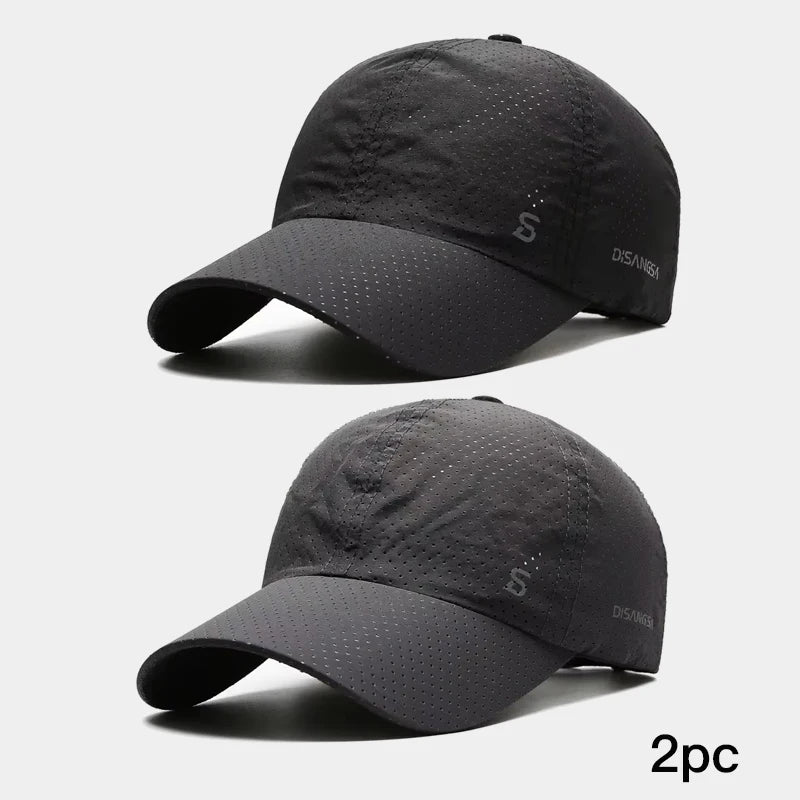 Quick-Dry Breathable Running Cap – Lightweight Summer Outdoor Sun Protection Hat