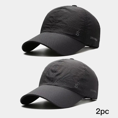 Quick-Dry Breathable Running Cap – Lightweight Summer Outdoor Sun Protection Hat