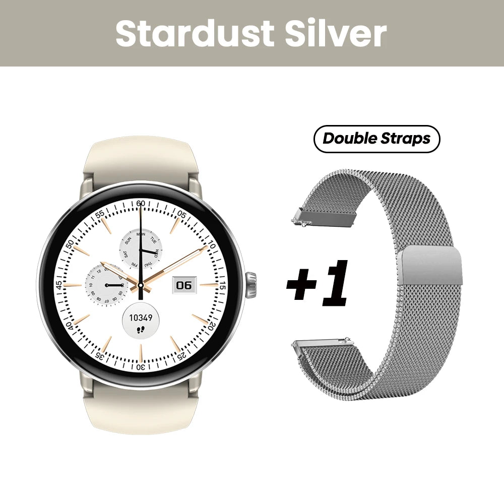 Zeblaze LILY 2 Smartwatch – Women’s AMOLED Fitness Watch with Voice Calling (2025 Model)