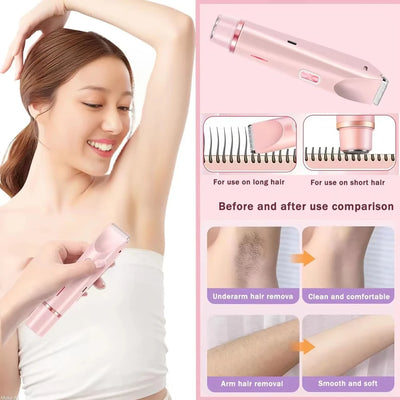 Electric Hair Remover for Women – Face, Body, Bikini & Underarm Epilator