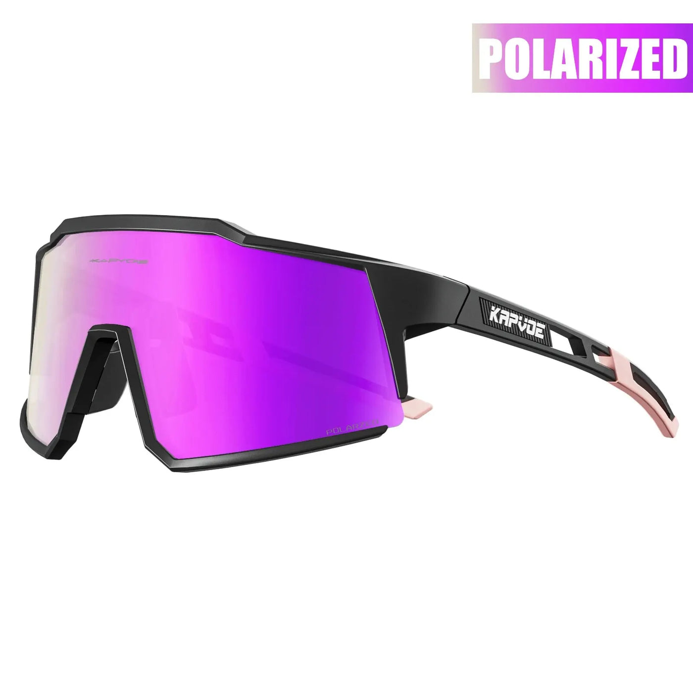 Kapvoe Polarized Cycling Glasses – UV400 Ultra-Light TR90 Sports Eyewear for Road & MTB