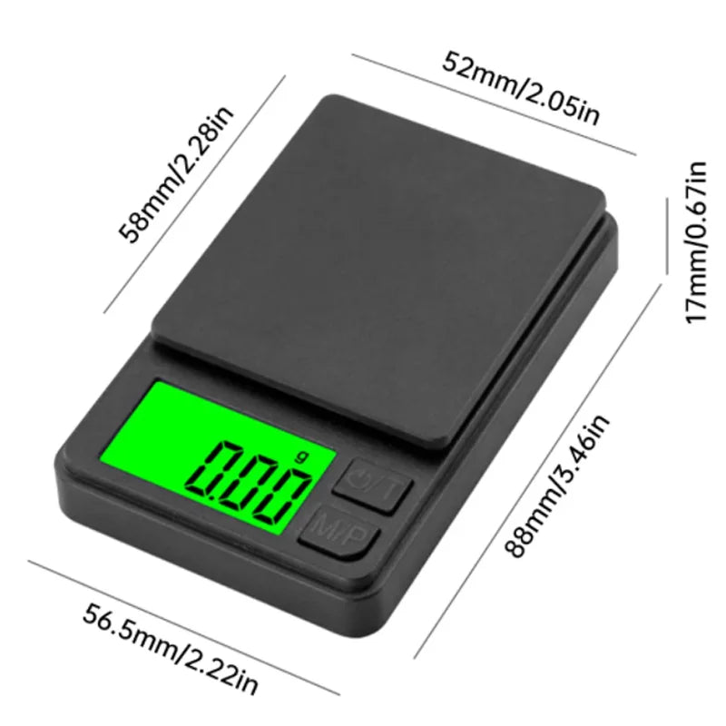 Pocket Jewelry Scale 1000g x 0.1g