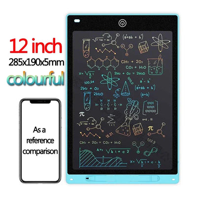 10/12 inch LCD Writing Tablet for Kids – Electronic Drawing Board & Sketchpad Toy