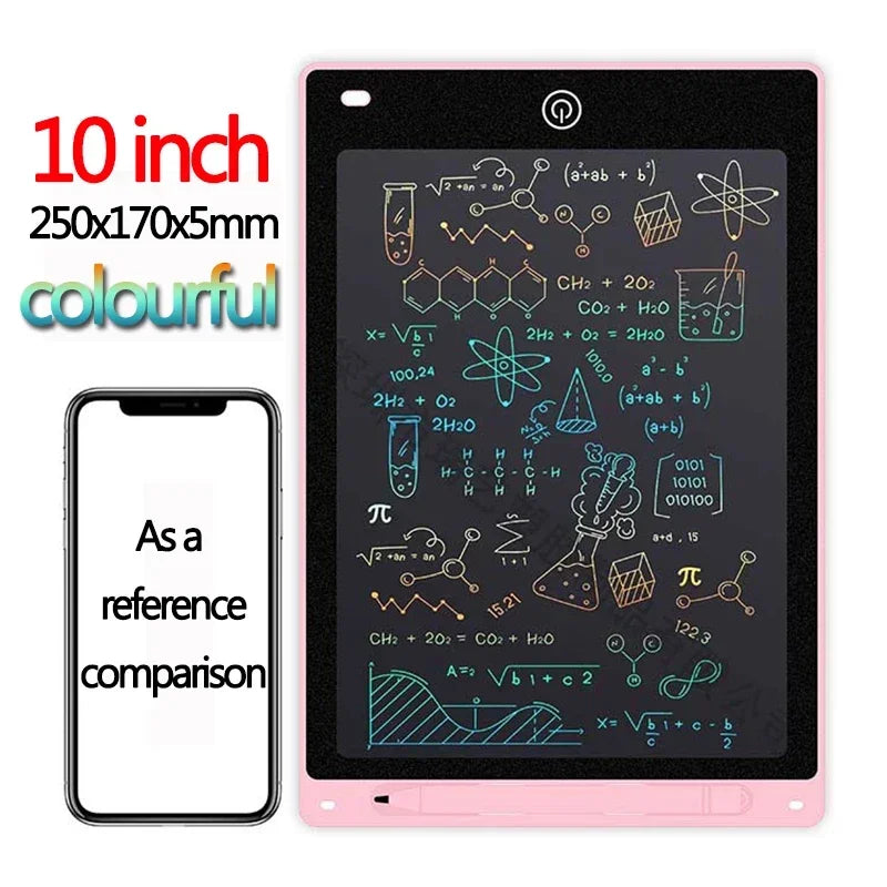 10/12 inch LCD Writing Tablet for Kids – Electronic Drawing Board & Sketchpad Toy