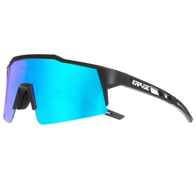 Kapvoe Polarized Cycling Glasses – UV400 Ultra-Light TR90 Sports Eyewear for Road & MTB
