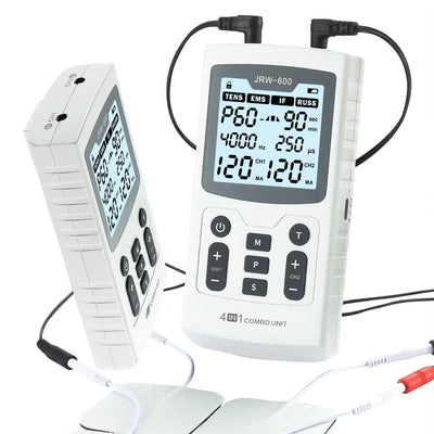 Electric Muscle Therapy Stimulator – High-Frequency IFT + RUSS + TENS + EMS Device