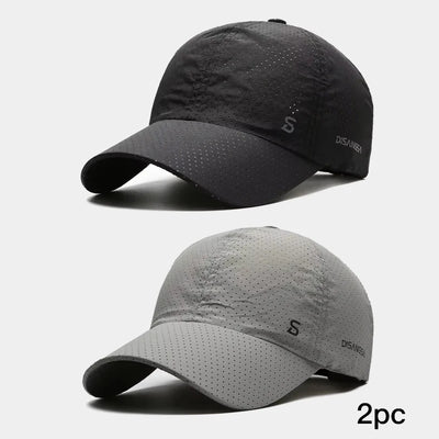 Quick-Dry Breathable Running Cap – Lightweight Summer Outdoor Sun Protection Hat