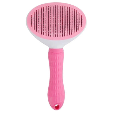 Self-Cleaning Pet Hair Brush – Grooming Comb for Dogs & Cats