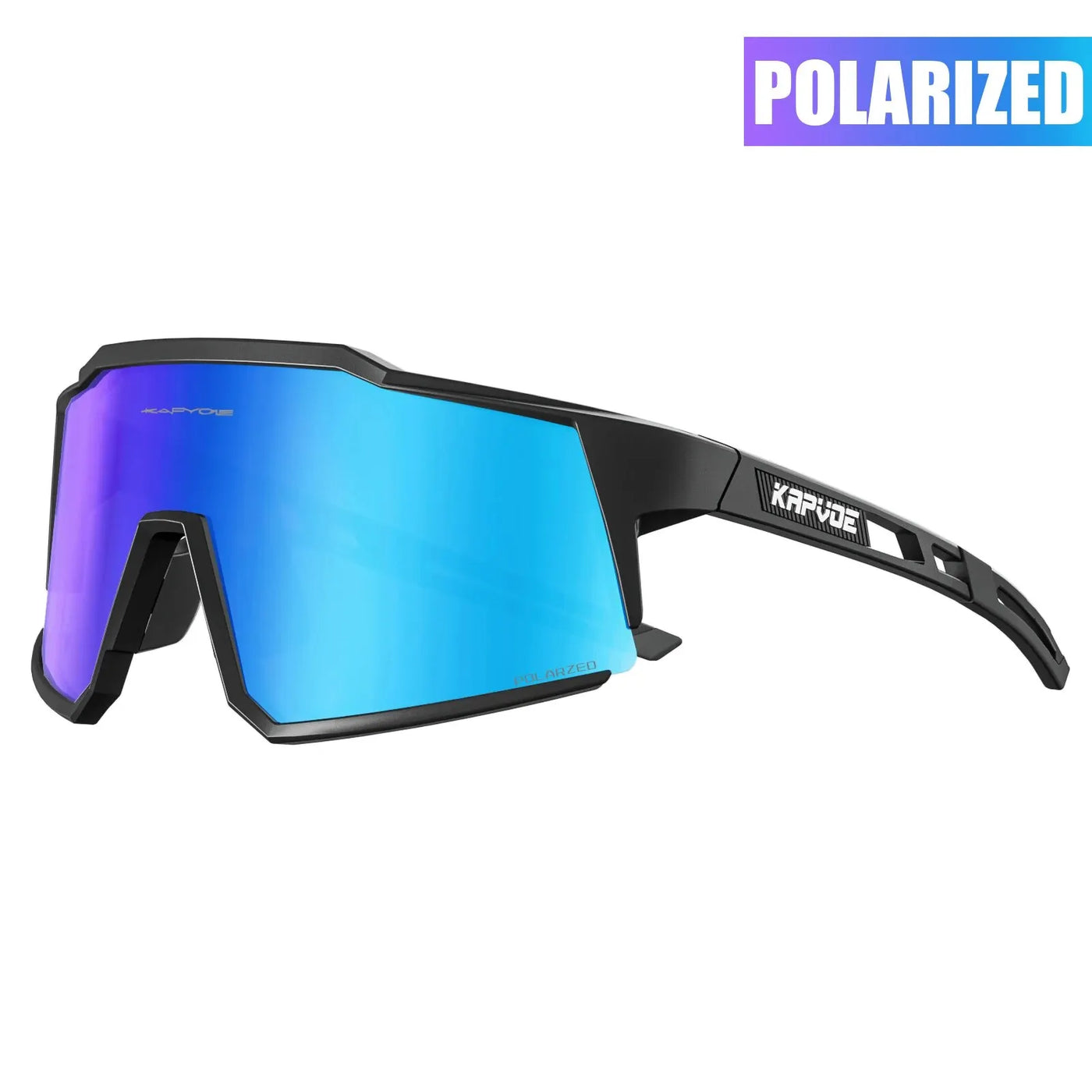 Kapvoe Polarized Cycling Glasses – UV400 Ultra-Light TR90 Sports Eyewear for Road & MTB