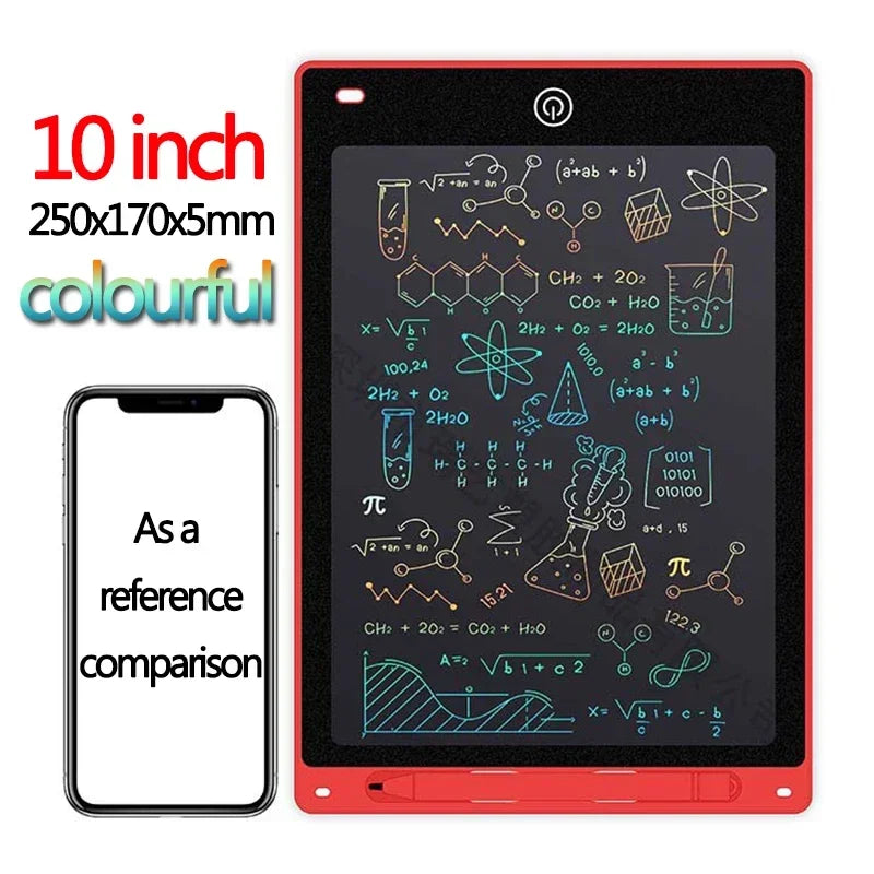 10/12 inch LCD Writing Tablet for Kids – Electronic Drawing Board & Sketchpad Toy