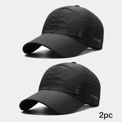Quick-Dry Breathable Running Cap – Lightweight Summer Outdoor Sun Protection Hat