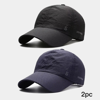Quick-Dry Breathable Running Cap – Lightweight Summer Outdoor Sun Protection Hat