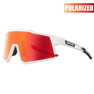 Kapvoe Polarized Cycling Glasses – UV400 Ultra-Light TR90 Sports Eyewear for Road & MTB
