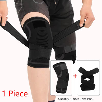 Nylon Compression Knee Pad – Sports Support Brace for Running, Fitness & Basketball