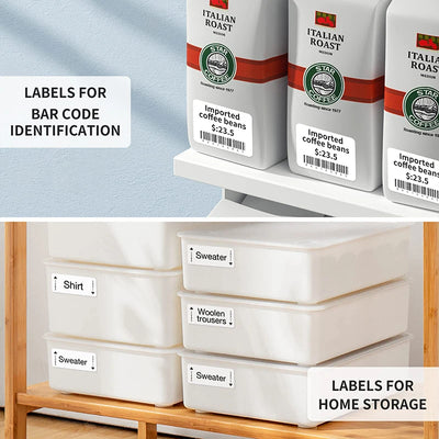 Niimbot B21 / B21S Mini Portable Thermal Label Printer – Bluetooth Wireless Sticker Printer for Home & Office