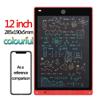 10/12 inch LCD Writing Tablet for Kids – Electronic Drawing Board & Sketchpad Toy