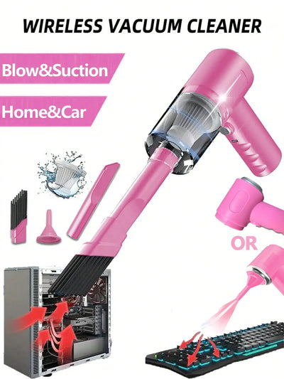 Mini 3-in-1 Vacuum Cleaner with Suction and Blower