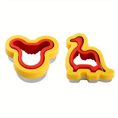Stainless Steel Cookie Cutter Set – Animal & Heart Shapes for Baking and Kids DIY Fun