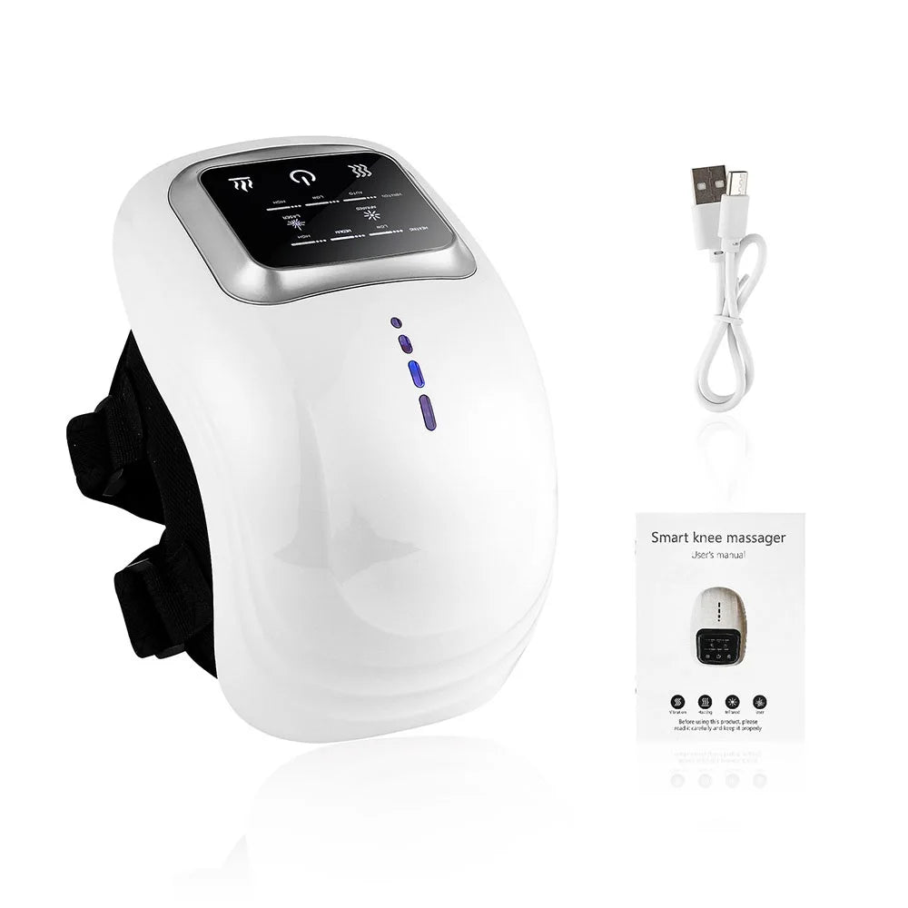 Smart Knee Massager – Electric Vibration & Air Pressure Therapy for Knee, Elbow & Shoulder Pain Relief