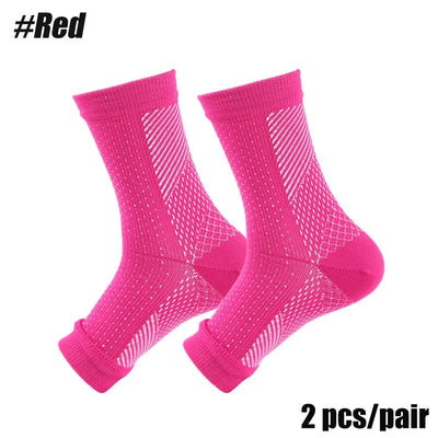 Plantar Fasciitis Compression Socks – Ankle Brace Sleeve for Arch & Heel Support (Men & Women)