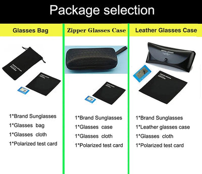 AORON Polarized Sunglasses – UV400 Anti-Glare Metal Frame Driving Shades for Men & Women