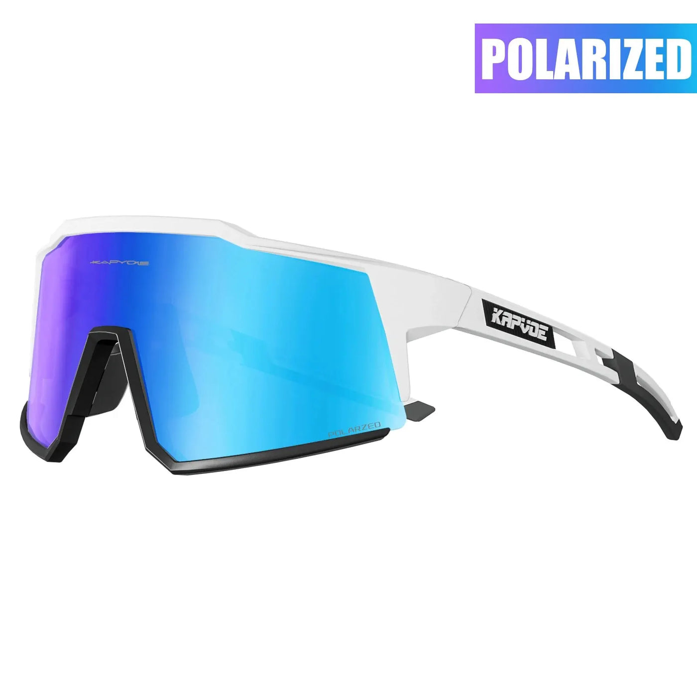 Kapvoe Polarized Cycling Glasses – UV400 Ultra-Light TR90 Sports Eyewear for Road & MTB