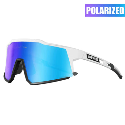 Kapvoe Polarized Cycling Glasses – UV400 Ultra-Light TR90 Sports Eyewear for Road & MTB