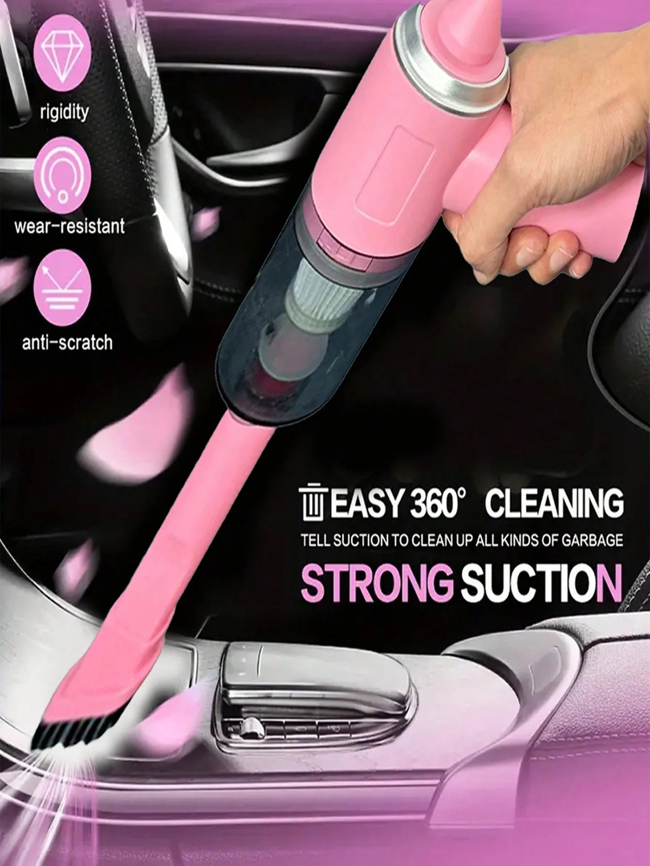 Mini 3-in-1 Vacuum Cleaner with Suction and Blower
