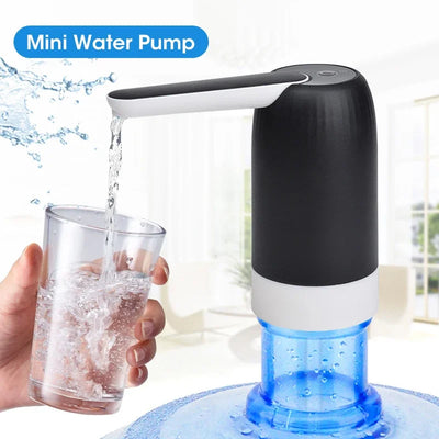 USB Automatic Water Bottle Pump – One-Button Electric Water Dispenser for Gallon Bottles