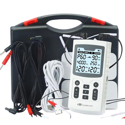 Electric Muscle Therapy Stimulator – High-Frequency IFT + RUSS + TENS + EMS Device
