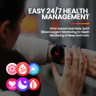 Zeblaze Btalk 3 Plus Smart Watch – 1.39’’ HD Display, Voice Calling & 24/7 Health Tracking