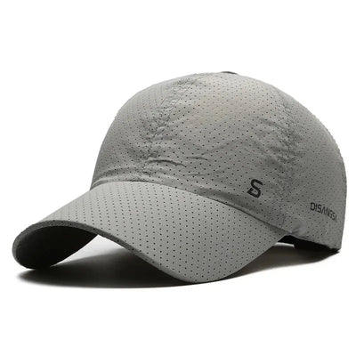 Quick-Dry Breathable Running Cap – Lightweight Summer Outdoor Sun Protection Hat