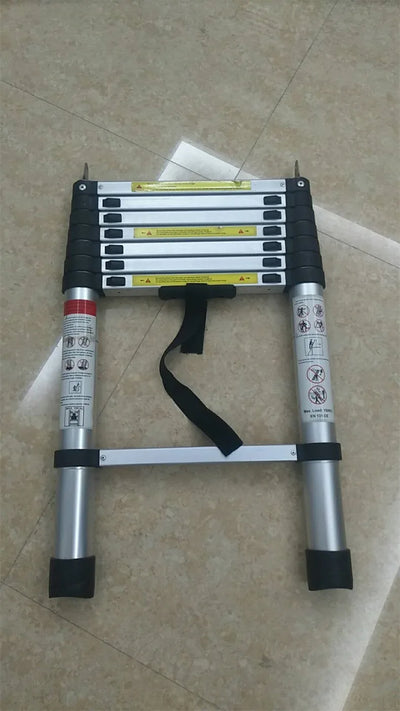 Aluminum Telescopic Ladder – Spare Replacement Ladder for Soft Roof Top Tents (230cm Extendable)