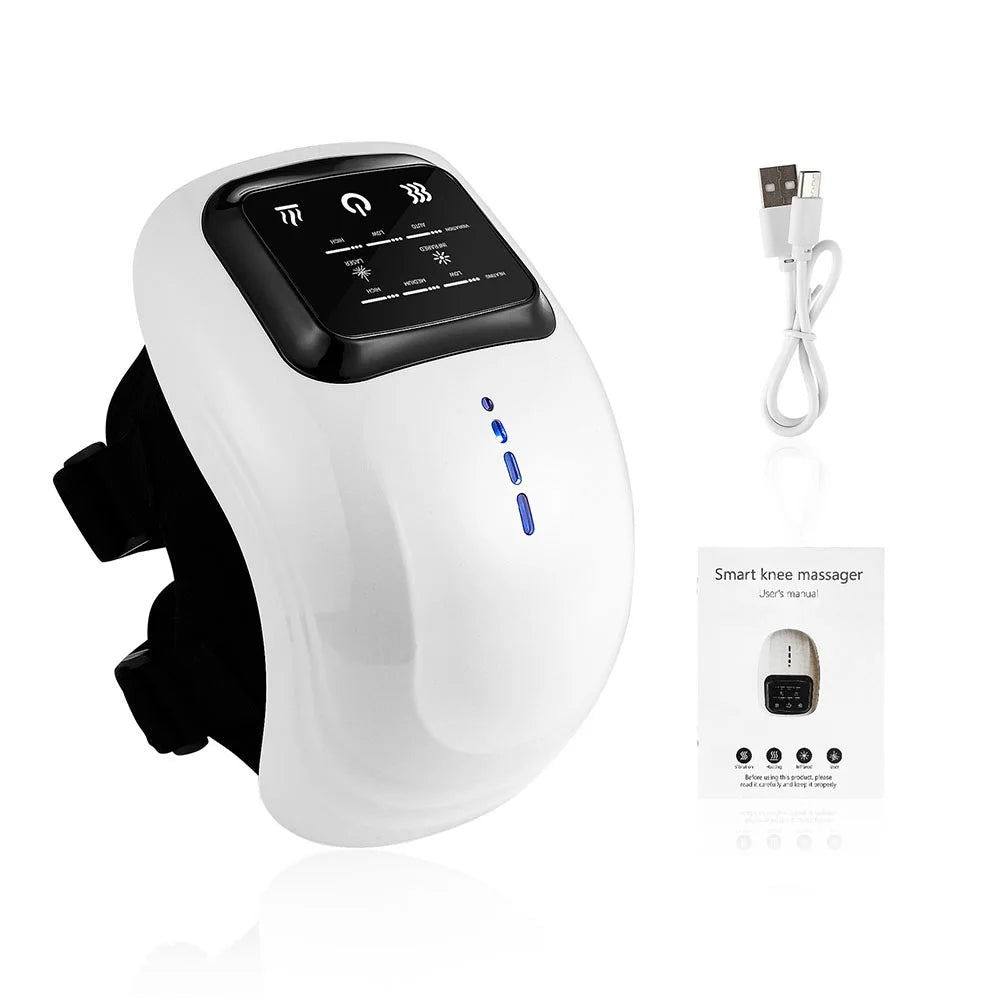 Smart Knee Massager – Electric Vibration & Air Pressure Therapy for Knee, Elbow & Shoulder Pain Relief