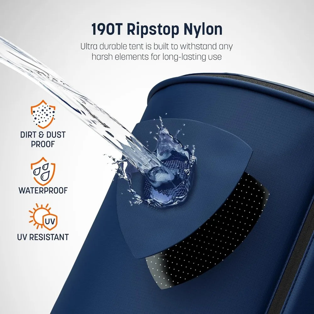 Instant SUV Trunk Changing Tent – Pop-Up Privacy Shelter with Liftgate Suction Pod for Beach, Camping & Outdoors