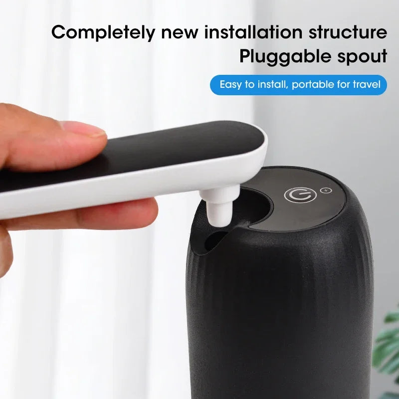 USB Automatic Water Bottle Pump – One-Button Electric Water Dispenser for Gallon Bottles