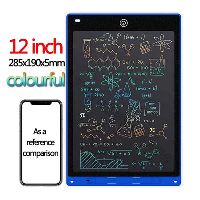 10/12 inch LCD Writing Tablet for Kids – Electronic Drawing Board & Sketchpad Toy