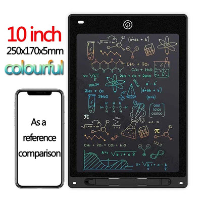 10/12 inch LCD Writing Tablet for Kids – Electronic Drawing Board & Sketchpad Toy