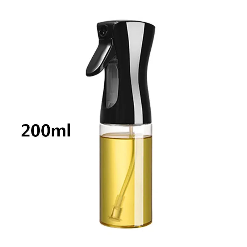 Olive Oil Sprayer – Plastic Oil & Vinegar Bottle with Brush