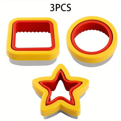 Stainless Steel Cookie Cutter Set – Animal & Heart Shapes for Baking and Kids DIY Fun