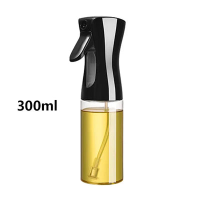Olive Oil Sprayer – Plastic Oil & Vinegar Bottle with Brush
