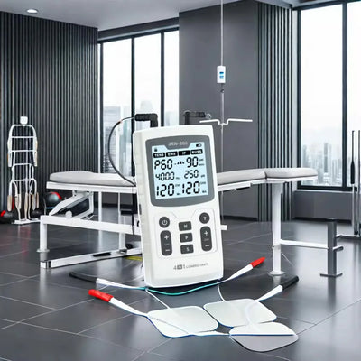 Electric Muscle Therapy Stimulator – High-Frequency IFT + RUSS + TENS + EMS Device