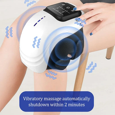 Smart Knee Massager – Electric Vibration & Air Pressure Therapy for Knee, Elbow & Shoulder Pain Relief