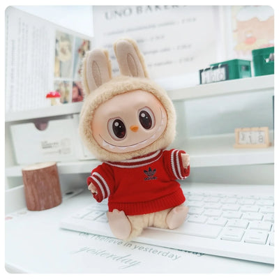 Korean Idol Style Doll Outfit – Labubu V1/V2 Hoodie & Pants