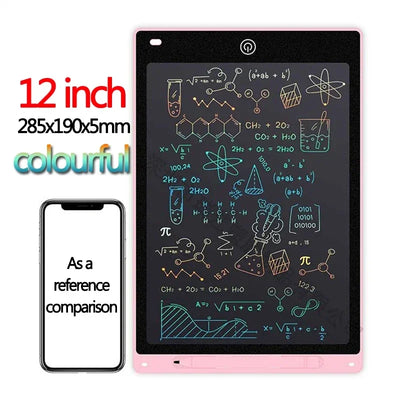 10/12 inch LCD Writing Tablet for Kids – Electronic Drawing Board & Sketchpad Toy