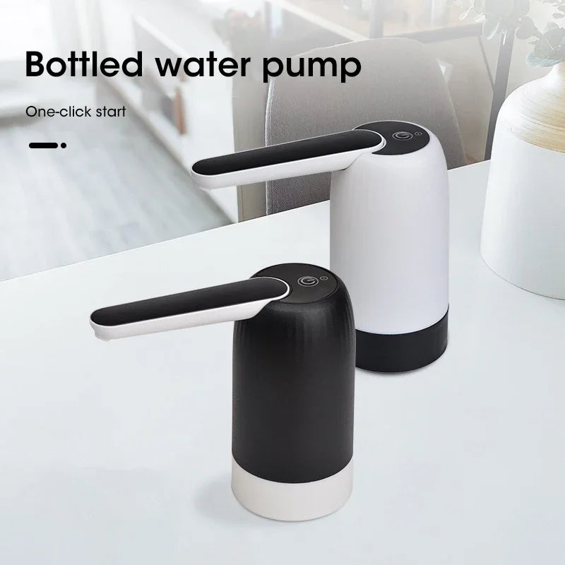 USB Automatic Water Bottle Pump – One-Button Electric Water Dispenser for Gallon Bottles