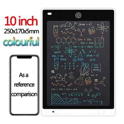 10/12 inch LCD Writing Tablet for Kids – Electronic Drawing Board & Sketchpad Toy